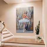 Modern Ballet Elegance Wall Art - Tailored Canvases - Flyclothing LLC
