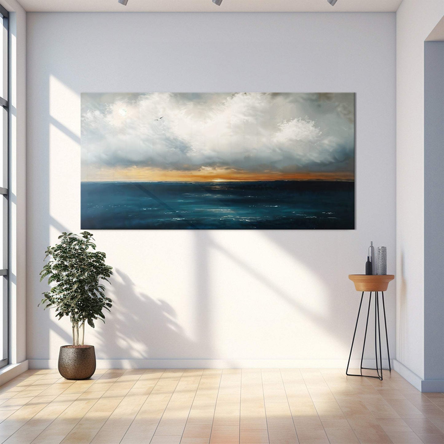 Waterscape Abstract Wall Art III - Tailored Canvases - Flyclothing LLC
