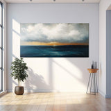 Waterscape Abstract Wall Art III - Tailored Canvases - Flyclothing LLC