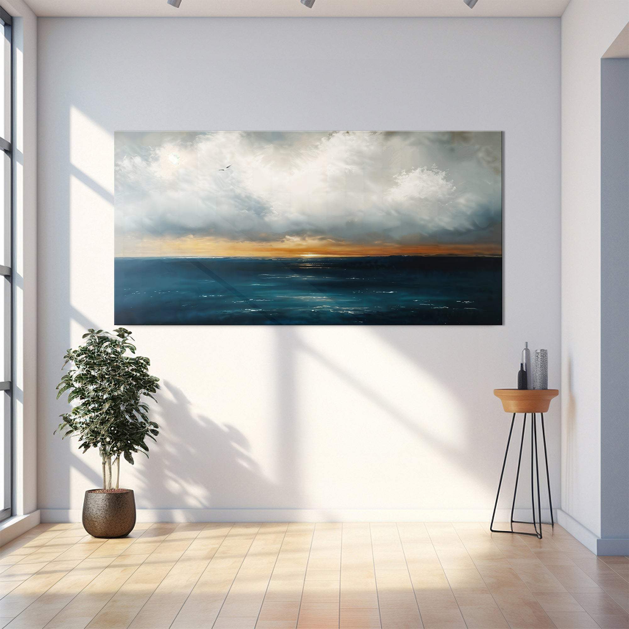 Waterscape Abstract Wall Art III - Tailored Canvases - Flyclothing LLC