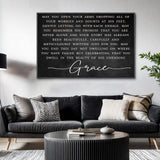 Unending Grace Faith Sign - Tailored Canvases - Flyclothing LLC