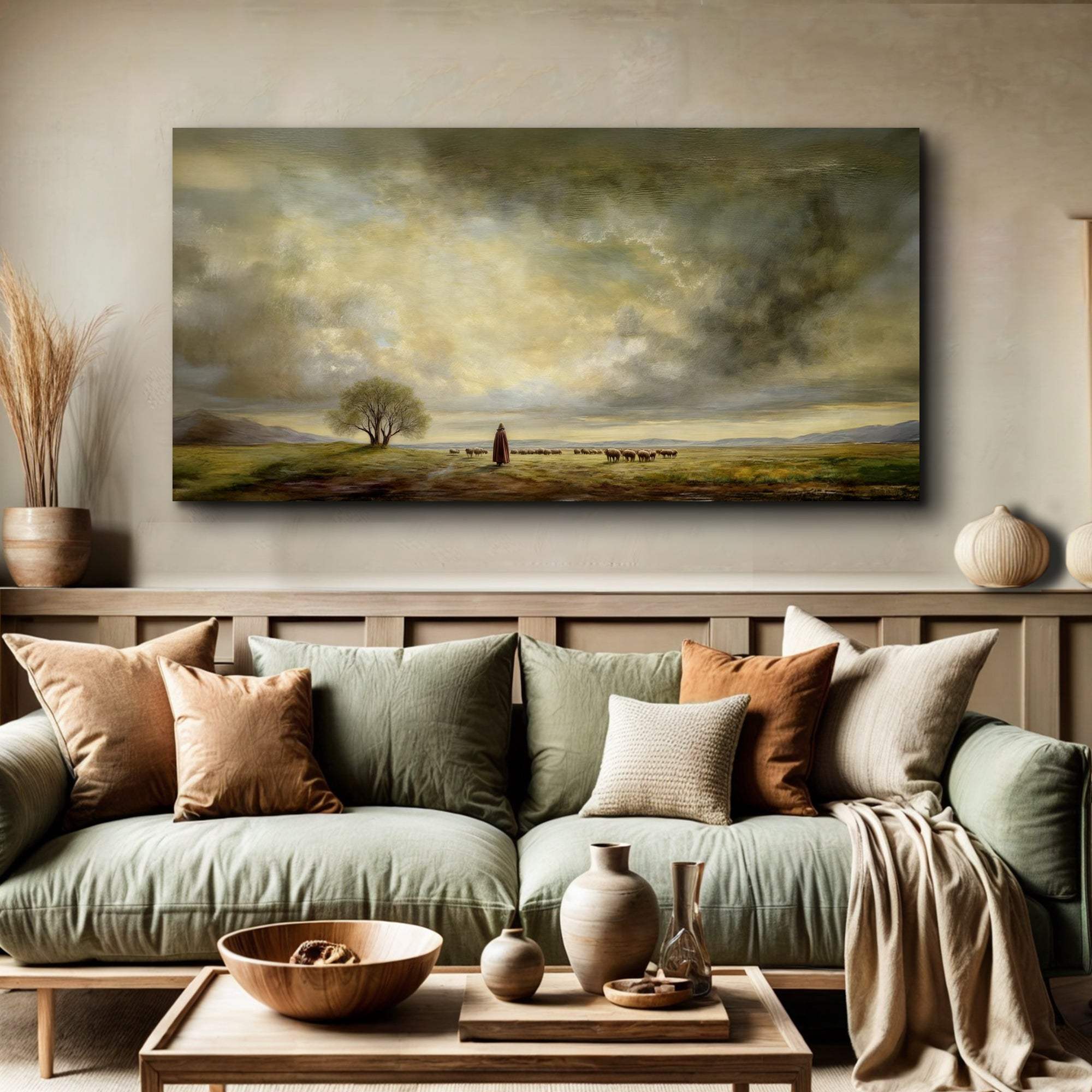 The Good Shepherd Faith Wall Art - Tailored Canvases - Flyclothing LLC