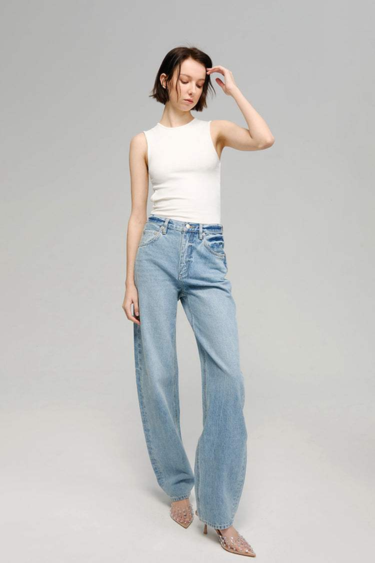 Moon Curve Jeans HJ031 - Hey Joanie - Flyclothing LLC