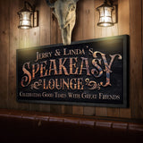 Speakeasy Lounge Wall Sign - Tailored Canvases - Flyclothing LLC