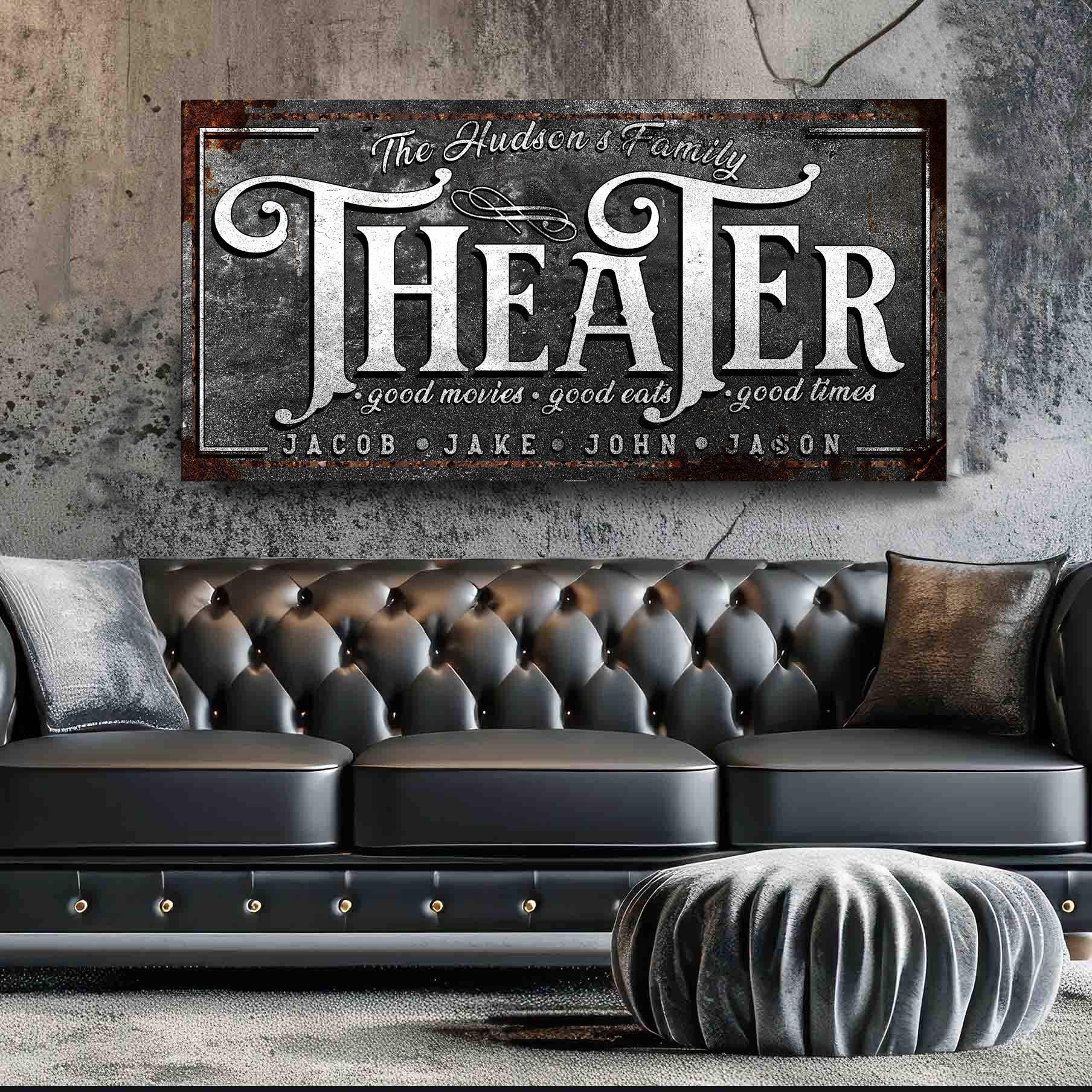 Theater Sign V - Tailored Canvases - Flyclothing LLC