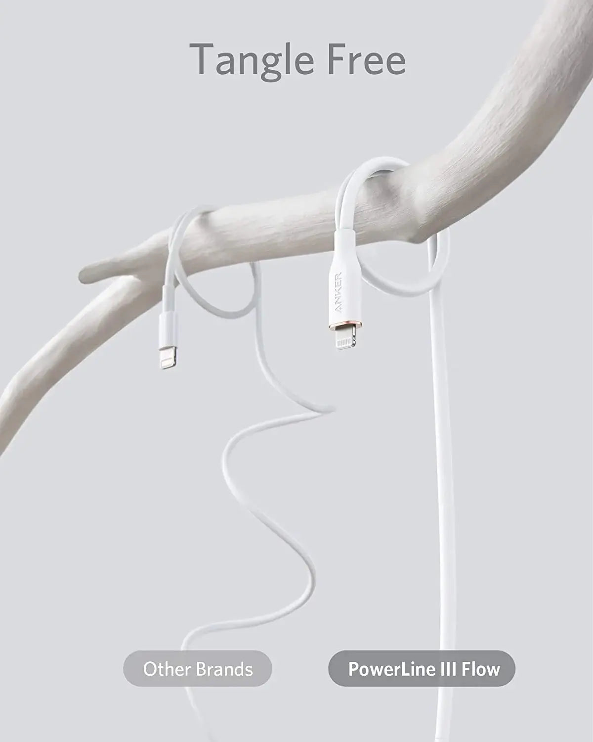 Anker <b>641</b> USB-C to Lightning Cable (Flow, 3 ft Silicone) - Anker - Flyclothing LLC