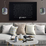 Unending Grace Faith Sign II - Tailored Canvases - Flyclothing LLC