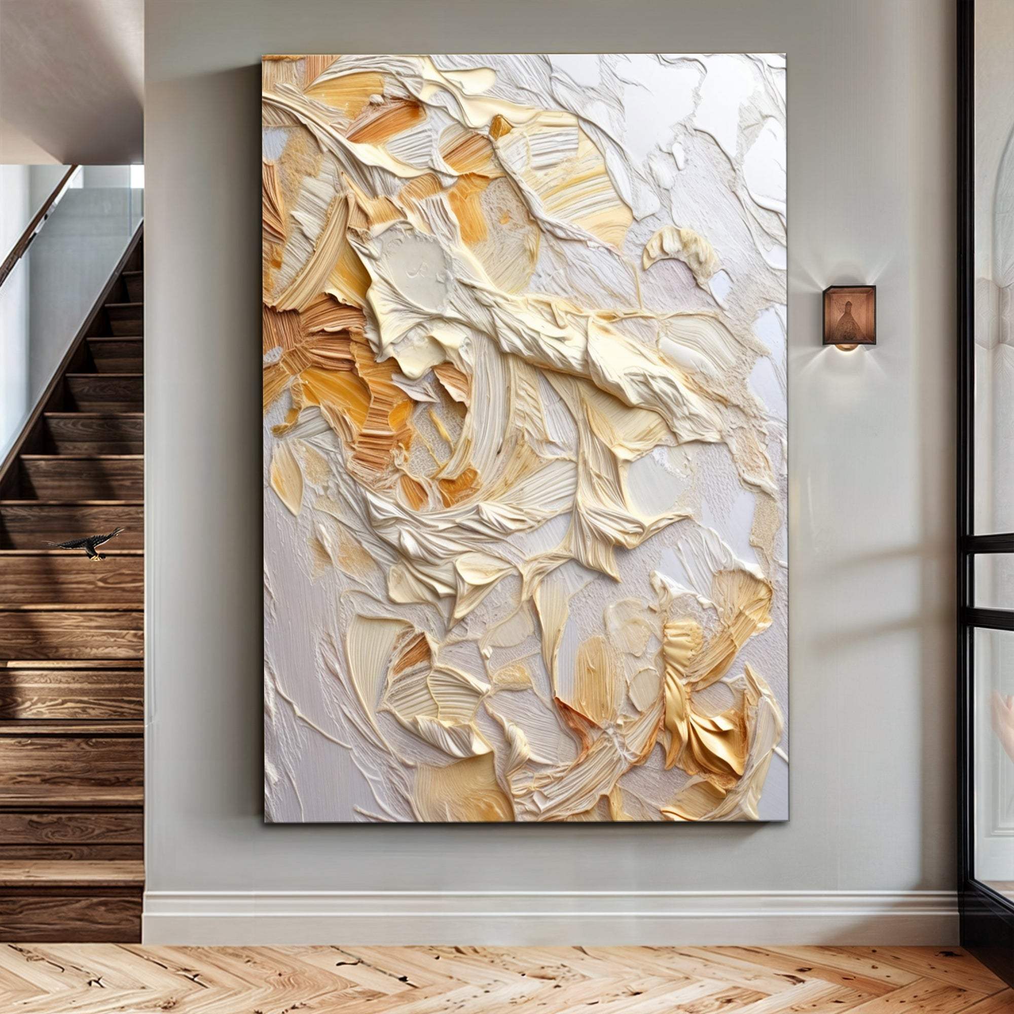 Minimalist Wave Abstract Wall Art - Tailored Canvases - Flyclothing LLC