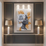 Floral Majesty Wall Art IV - Tailored Canvases - Flyclothing LLC