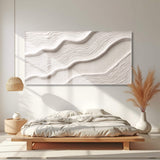 Ivory Abstract Wall Art II - Tailored Canvases - Flyclothing LLC
