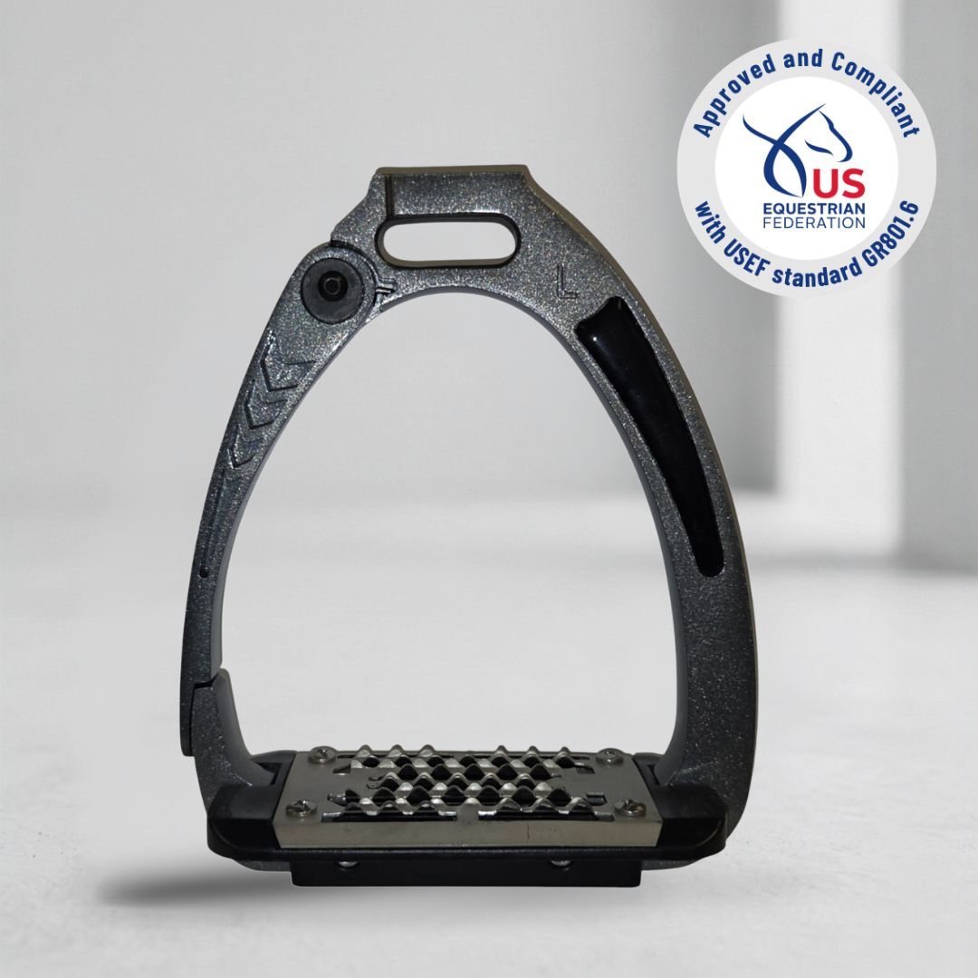 TuffRider Children Elite Tech Safety Stirrups 4"