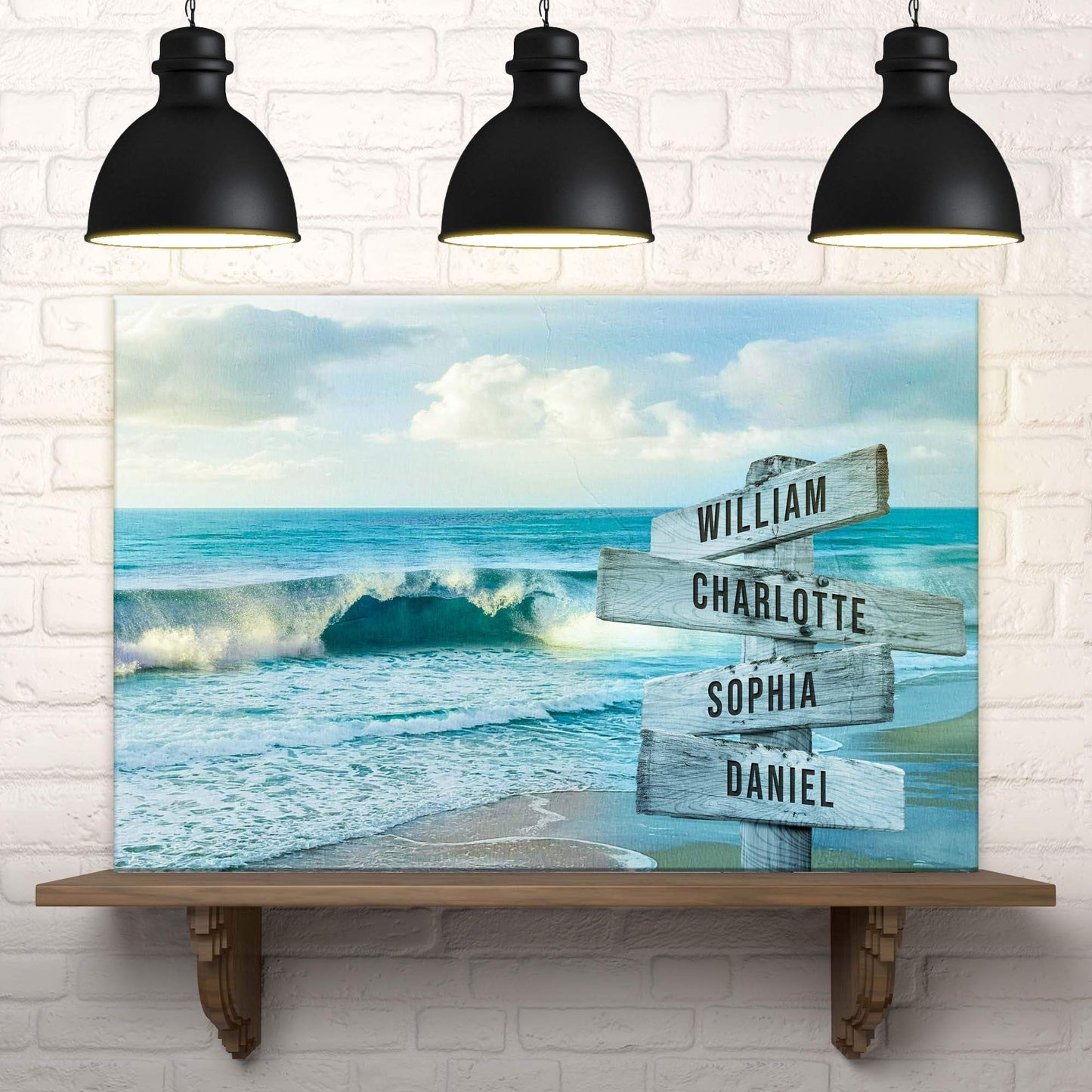 Family Names Beach Sign - Tailored Canvases - Flyclothing LLC