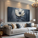 Floral Clay Relief Wall Art - Tailored Canvases - Flyclothing LLC