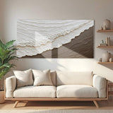 Waves Abstract Wall Art - Tailored Canvases - Flyclothing LLC