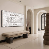 The Hail Mary Faith Sign II - Tailored Canvases - Flyclothing LLC