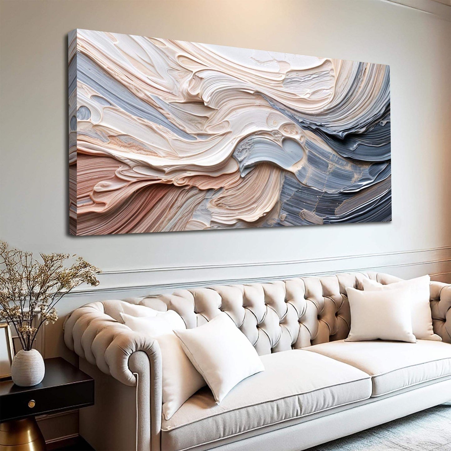 Rough Minimalist Wall Art - Tailored Canvases - Flyclothing LLC