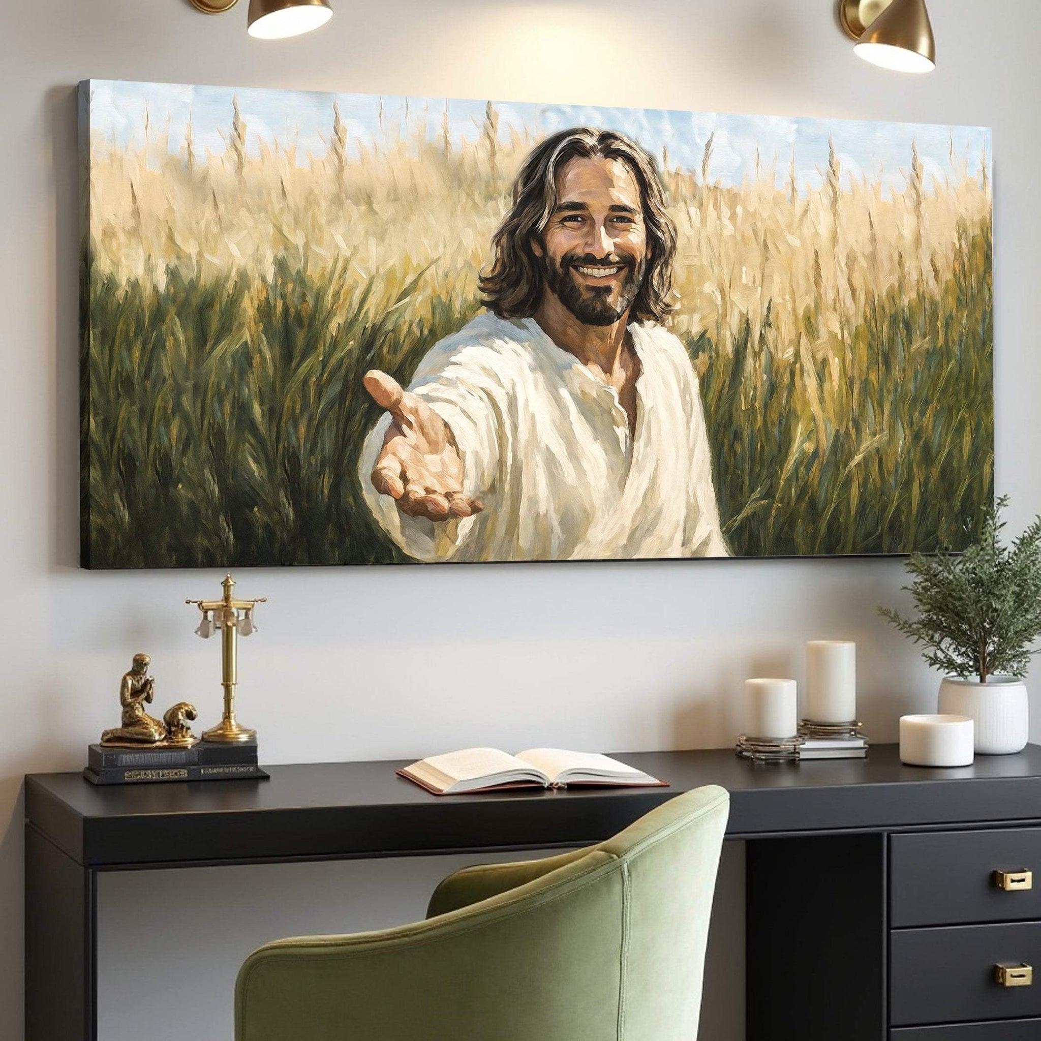 Savior's Invitation Faith Wall Art - Tailored Canvases - Flyclothing LLC
