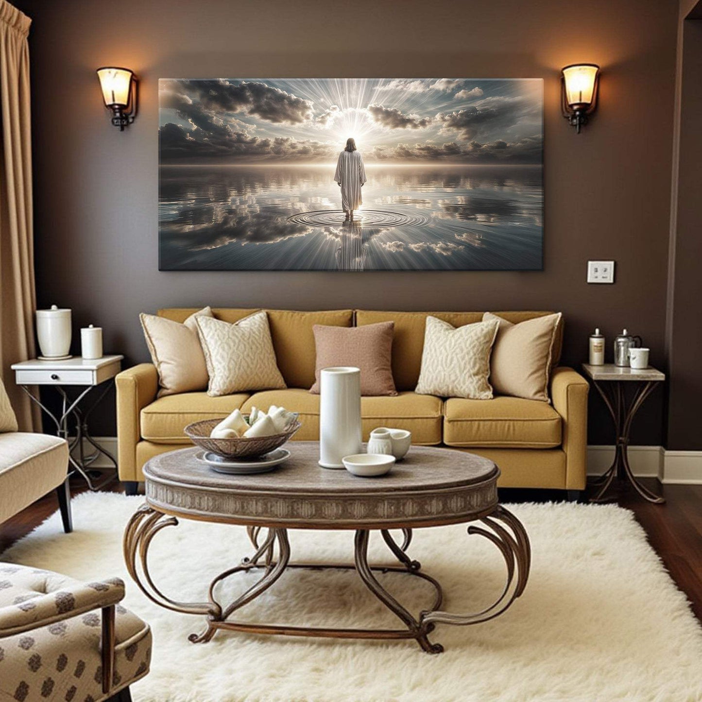 Walking on Water - Faith Wall Art III - Tailored Canvases - Flyclothing LLC