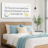 I Lay Me Down To Sleep Faith Sign - Tailored Canvases - Flyclothing LLC