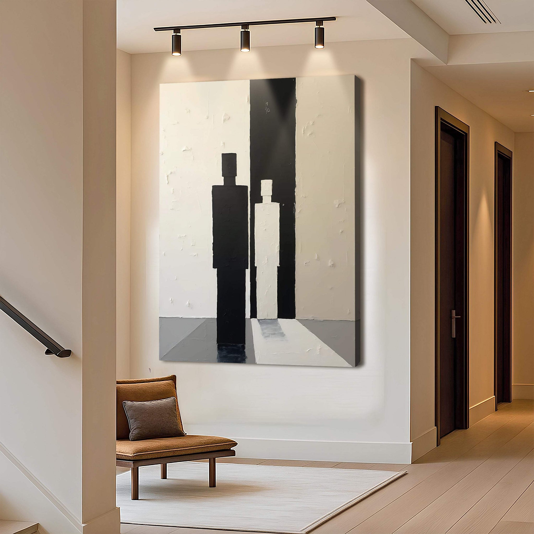 Contemporary Minimalist Abstract Wall Art - Tailored Canvases - Flyclothing LLC