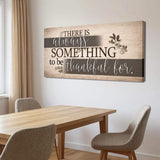 Something To Be Thankful Faith Wall Sign - Tailored Canvases - Flyclothing LLC