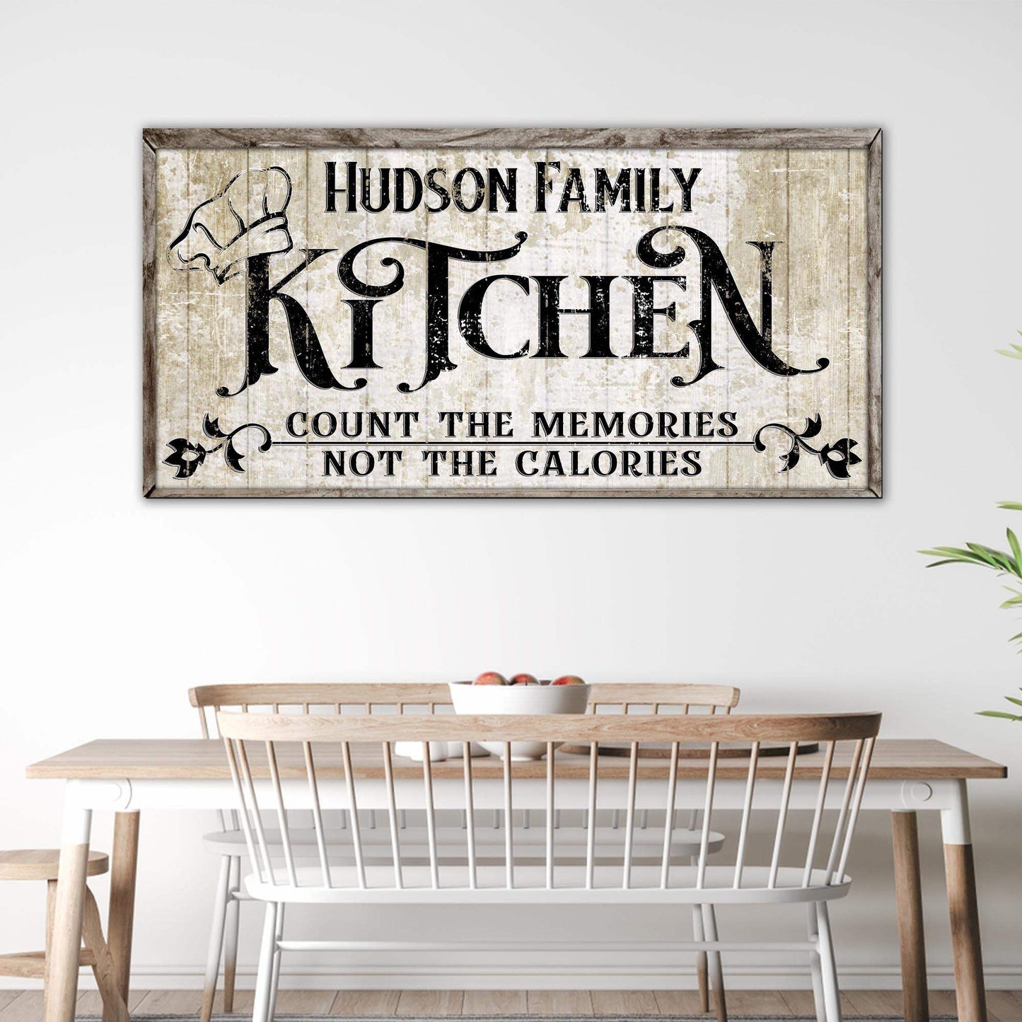 Kitchen Sign X - Tailored Canvases - Flyclothing LLC