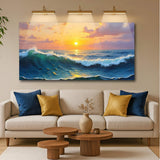 Waterscape Abstract Wall Art XII - Tailored Canvases - Flyclothing LLC