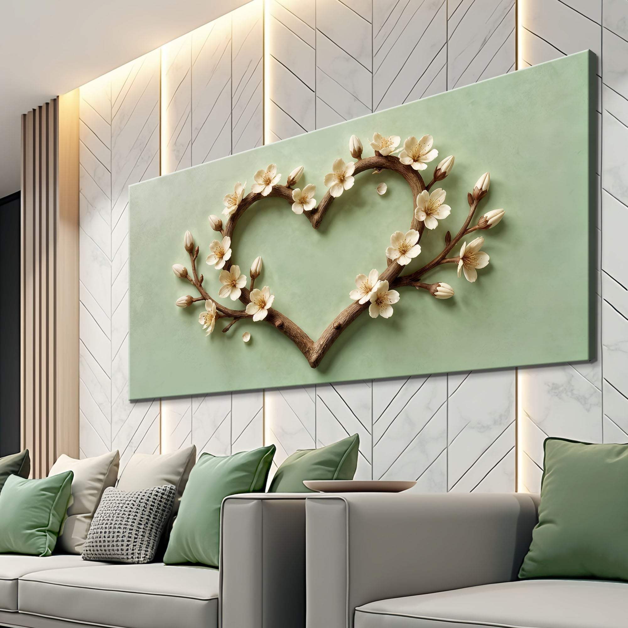 Harmony in Bloom Wall Art - Tailored Canvases - Flyclothing LLC