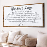 The Lord's Prayer Faith Sign II - Tailored Canvases - Flyclothing LLC