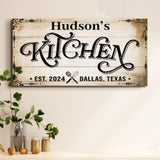 Kitchen Sign XI - Tailored Canvases - Flyclothing LLC