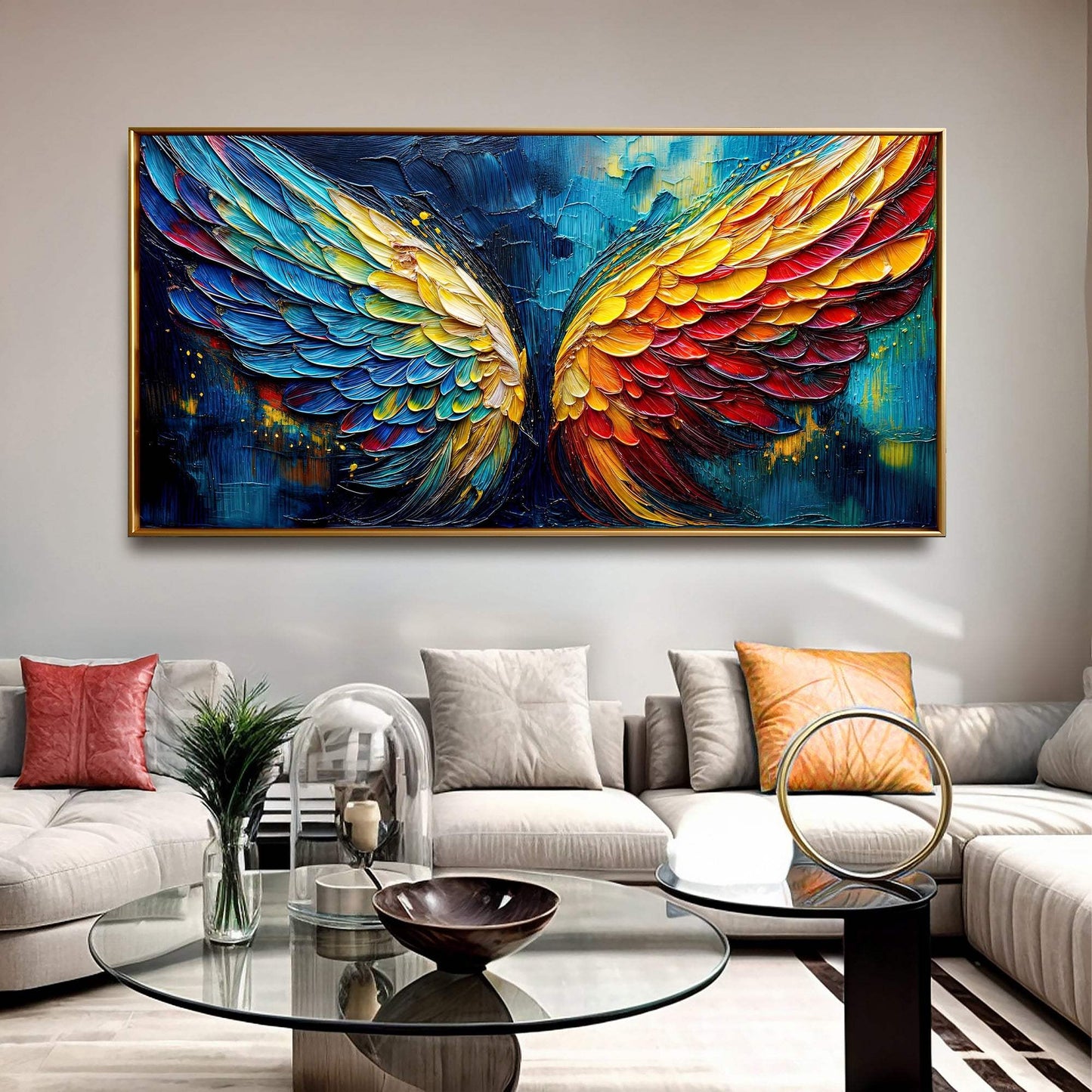 Wings of Fire Wall Art - Tailored Canvases - Flyclothing LLC