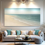 Beach Shoreline Coastal Wall Art II - Tailored Canvases - Flyclothing LLC
