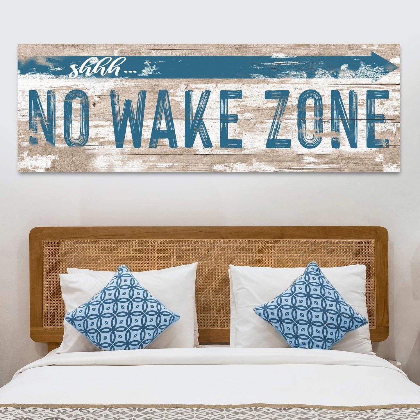 No Wake Zone Sign XIV - Tailored Canvases - Flyclothing LLC
