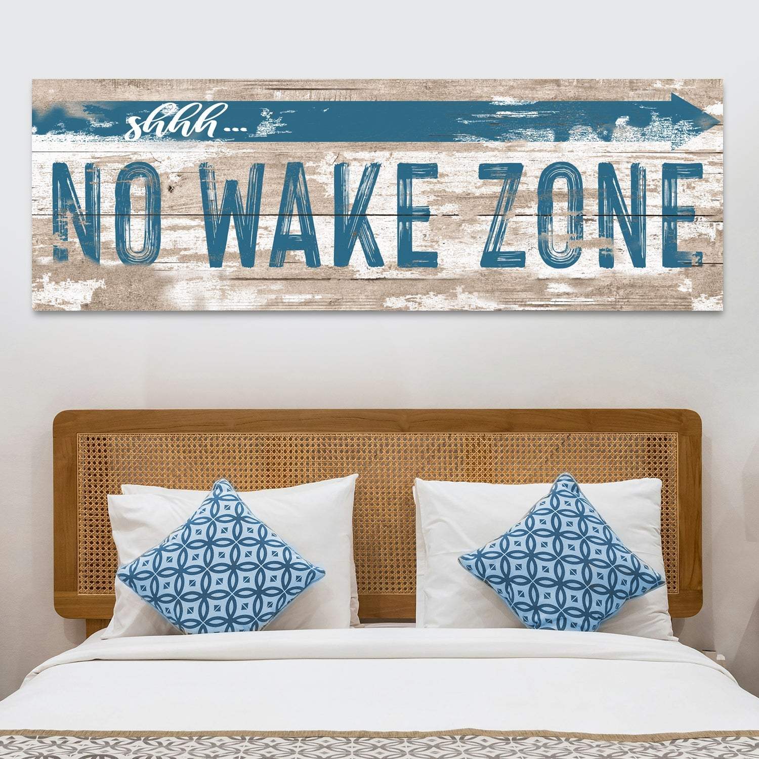 No Wake Zone Sign XIV - Tailored Canvases - Flyclothing LLC