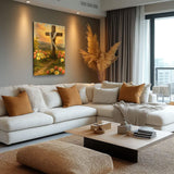 Cross and Flowers Faith Wall Art III - Tailored Canvases - Flyclothing LLC