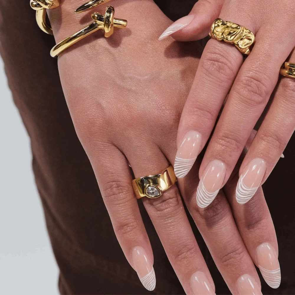 18K Gold-Plated Cooper Ring