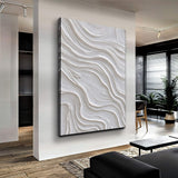 Minimalist Ocean Wave Wall Art - Tailored Canvases - Flyclothing LLC