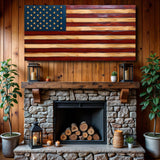 Old Glory American Flag Wall Art II - Tailored Canvases - Flyclothing LLC