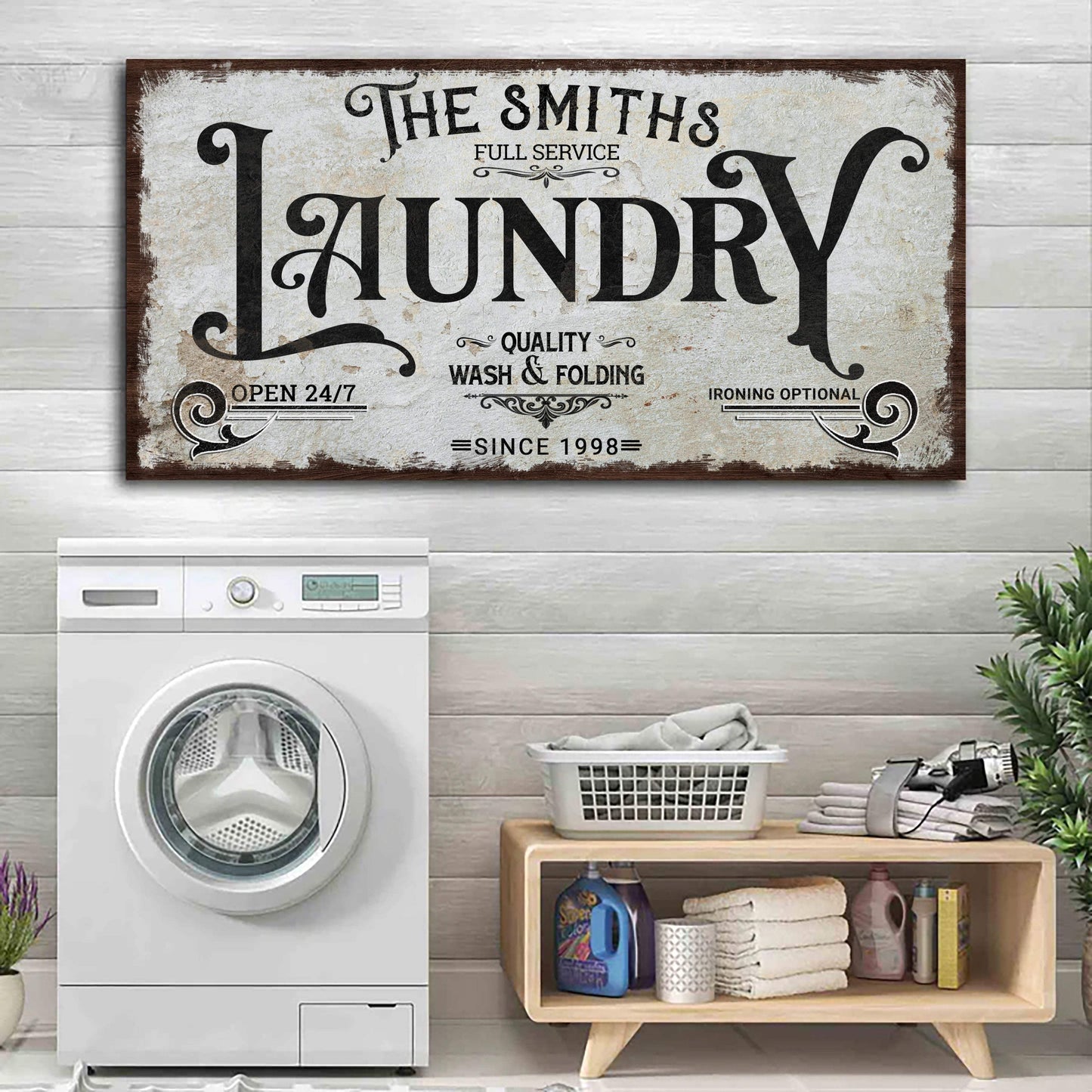 The Laundry Room Sign VII - Tailored Canvases - Flyclothing LLC