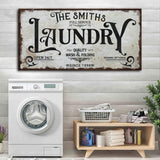 The Laundry Room Sign VII - Tailored Canvases - Flyclothing LLC