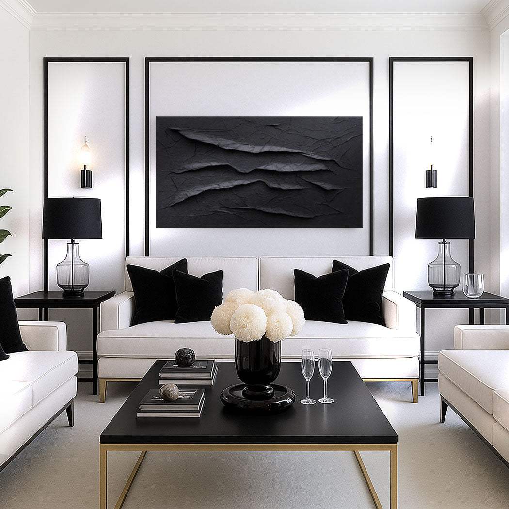 Modern Abstract Minimalist Wall Art IV - Tailored Canvases - Flyclothing LLC