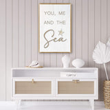 You Me and the Sea Coastal Sign V - Tailored Canvases - Flyclothing LLC