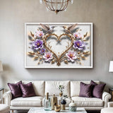 3D Hummingbirds Wall Art V - Tailored Canvases - Flyclothing LLC