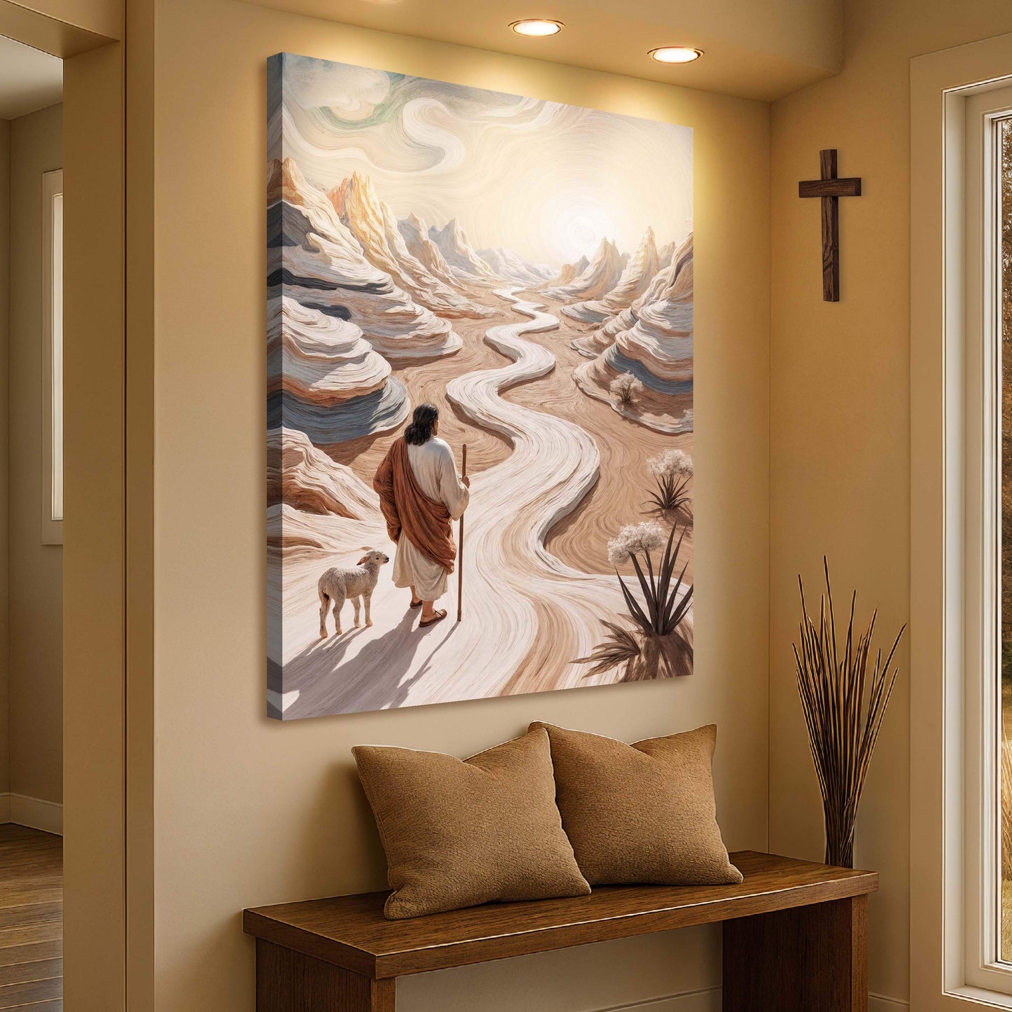 Parable Of The Lost Sheep Faith Wall Art III - Tailored Canvases - Flyclothing LLC