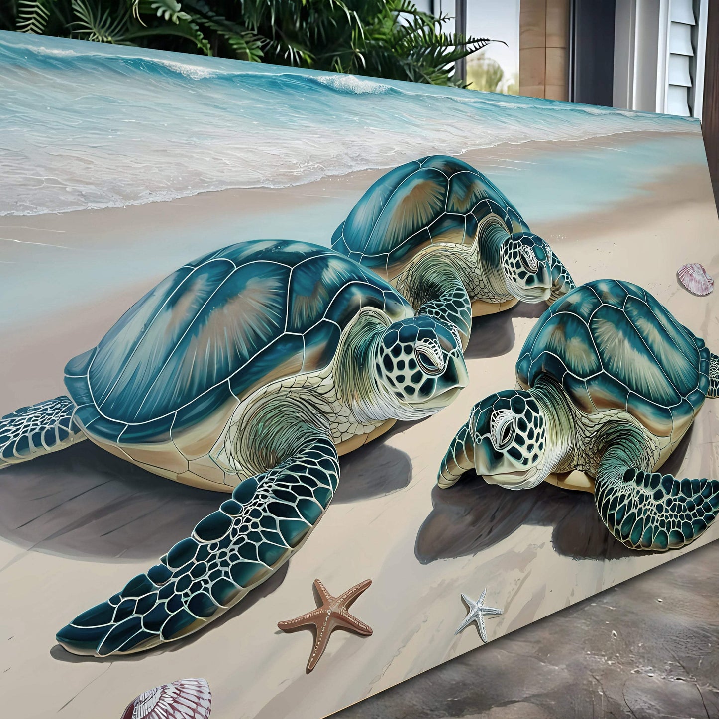 3D Coastal Wall Art III - Tailored Canvases - Flyclothing LLC