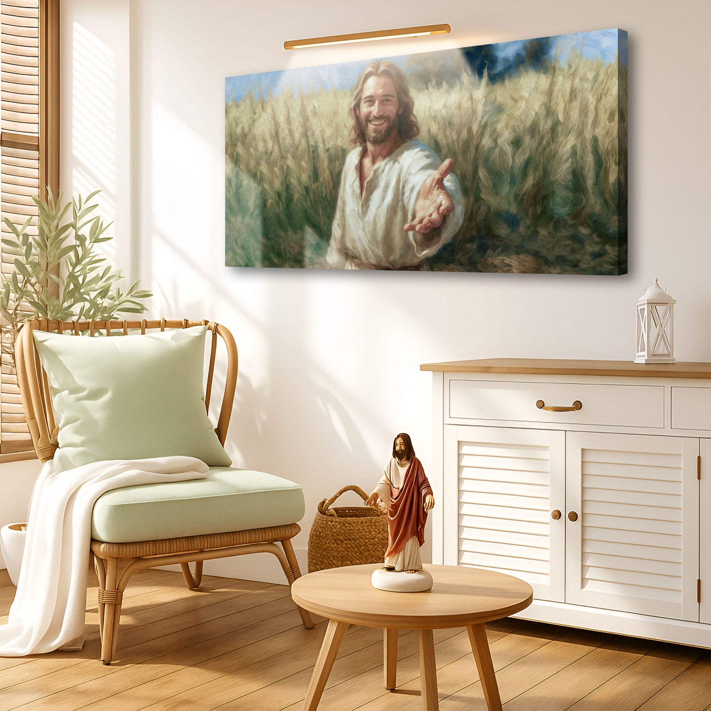 Savior's Invitation Faith Wall Art III - Tailored Canvases - Flyclothing LLC