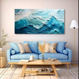 Blue Ocean Coastal Wall Art II - Tailored Canvases - Flyclothing LLC