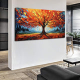 Autumn Fire Wall Art - Tailored Canvases - Flyclothing LLC