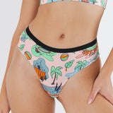 The Motel Hotel | Palm Springs Tropical Cheeky Underwear - Shinesty - Flyclothing LLC