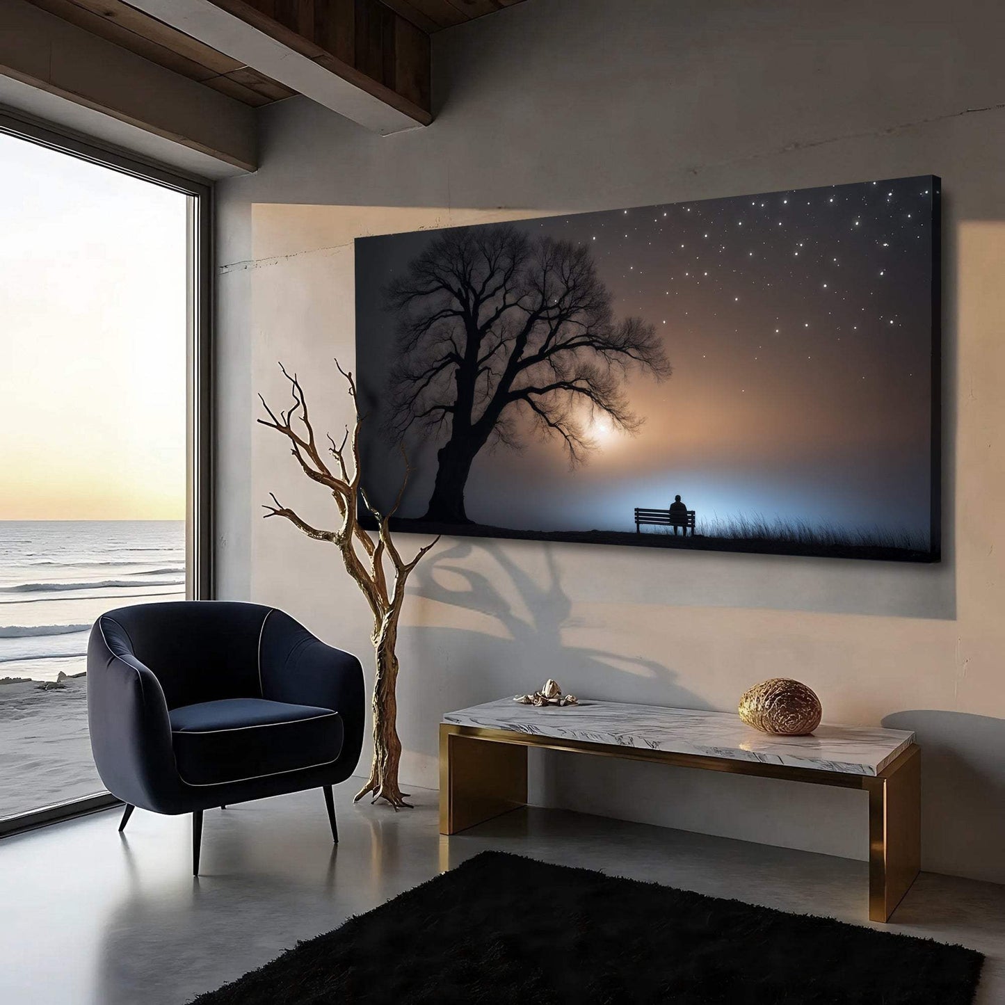Modern Nature Scenery Wall Art - Tailored Canvases - Flyclothing LLC